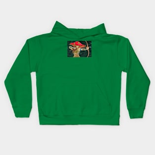 Mushroom Archer Kids Hoodie